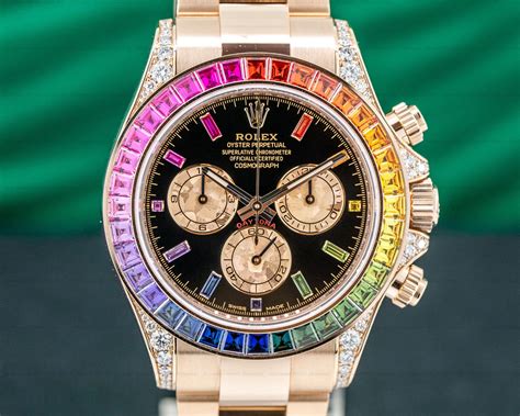 rainbow rolex rose gold|rolex rainbow rose gold price.